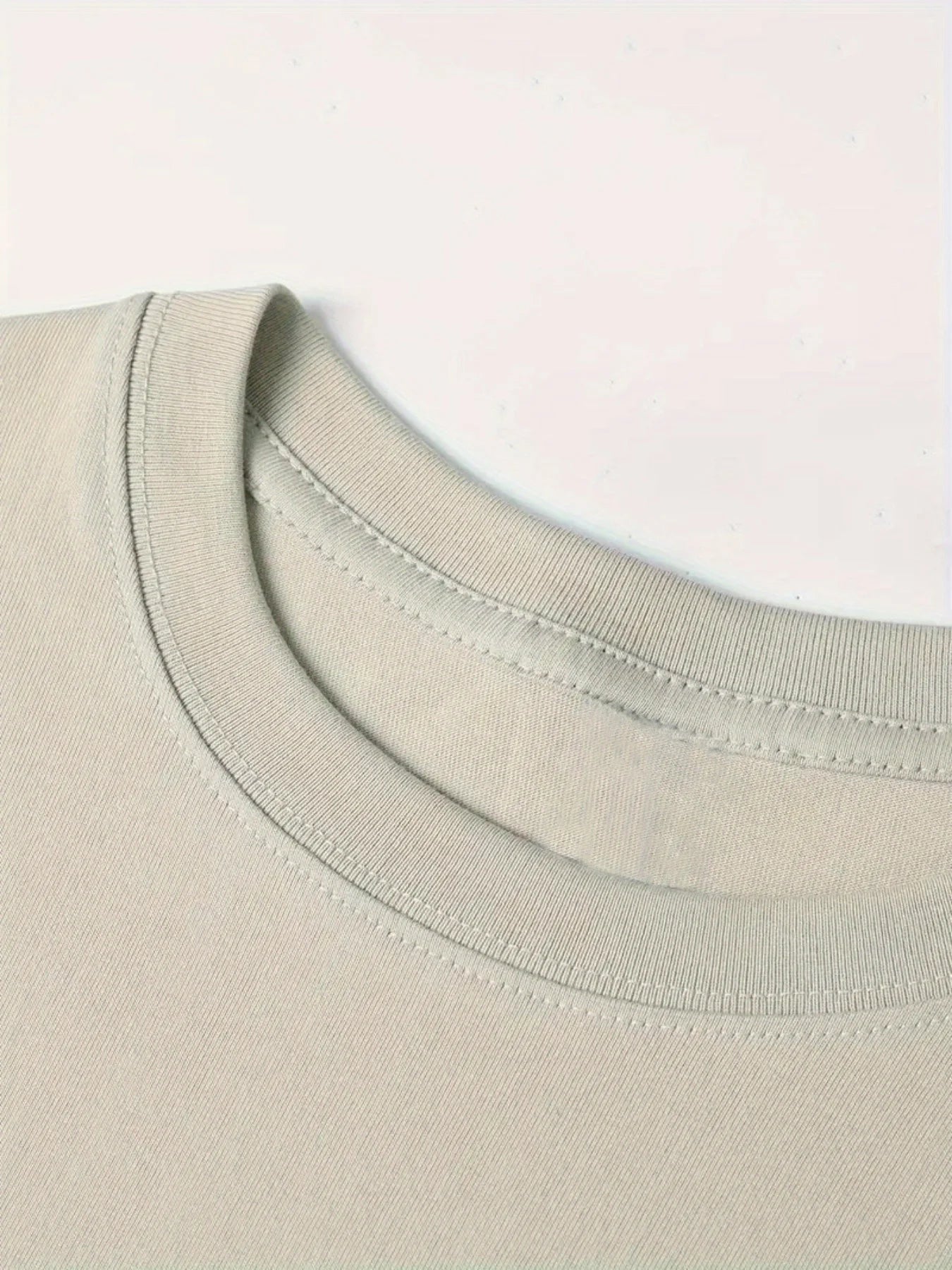 T-shirt à manches courtes et col rond pour hommes, 100% pur coton, à la mode, sport décontracté, ample, motif Calvin imprimé, été