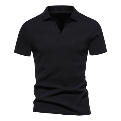 Men's Henley Shirt Slim Fit Cotton Short Sleeve Casual T-Shirt Jogger Mens T Shirts Loose Tops