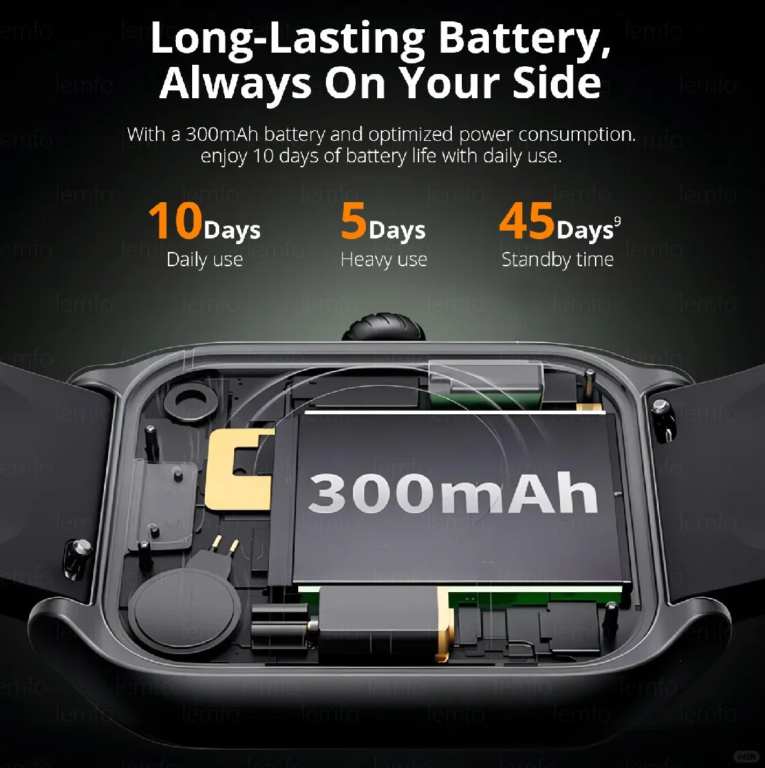 Montres intelligentes pour homme femme appel Bluetooth musique fitness tracker sport avec podomètre étanche informations alertes montre intelligente