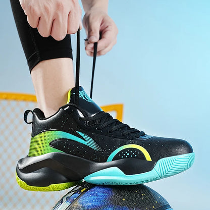 Chaussures de basket-ball nouveau modèle 2025 – Chaussures de sport antidérapantes et résistantes à l'usure pour hommes et femmes, adaptées aux activités décontractées.