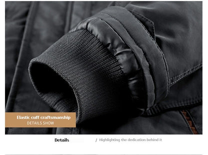 Manteau d'hiver homme hiver coupe-vent imperméable coton vêtements chaud froid grande taille coton veste vêtements pour hommes Parka manteaux pour hommes - DOGOMET DIGITAL PLUS