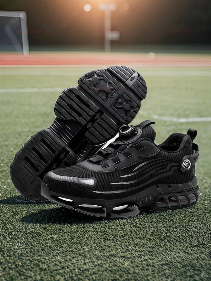 Men's Safety Work Shoes Anti-Tailor Wear-Resistant Steel Toe Boots Durable Sports Footwear for Construction Industry Workers