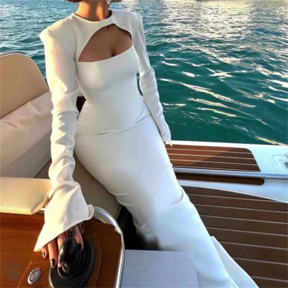 Robes de bal sirène noires personnalisées, style arabe, manches longues, robes de soirée formelles pour femmes, robes de mariage, vestos de nocher