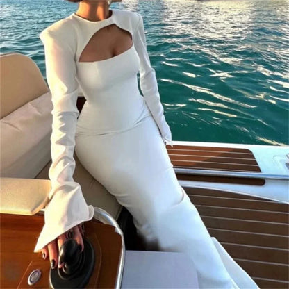 Robes de bal sirène noires personnalisées, style arabe, manches longues, robes de soirée formelles pour femmes, robes de mariage, vestos de nocher