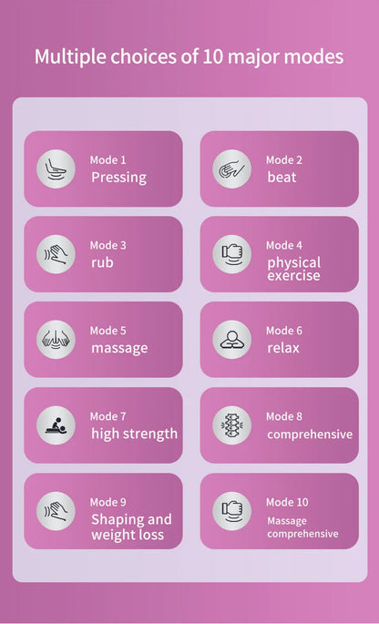 Entraîneur électrique des hanches EMS, stimulateur musculaire des fesses, rechargeable par USB, Toner musculaire pour le Fitness, perte de poids, brûlure des graisses