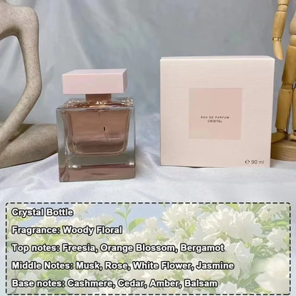 90ml marque femmes Parfum longue durée Woody Floral Eau de Parfum EDP pur extrait de musc femmes quotidien essentiel Parfum cadeau - DOGOMET DIGITAL PLUS