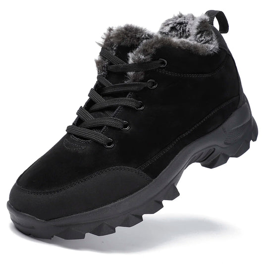 Hommes hiver bottes de neige avec fourrure baskets d'extérieur hommes chaussures 2023 nouveau mâle chaussures chaudes bottines pour hommes Botines Botas Hombre - DOGOMET DIGITAL PLUS