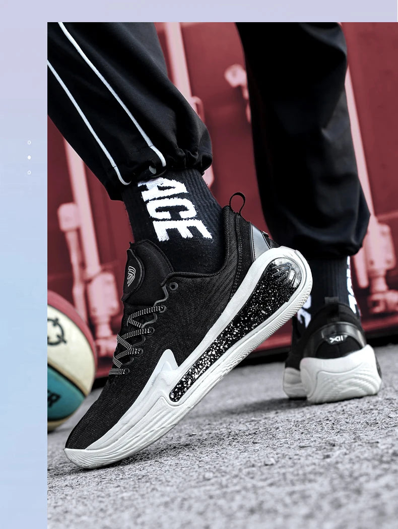 Curry 12th génération chaussures de basket-ball chaussures de sport basses décontractées pour hommes sont résistantes à l'usure légères et respirantes