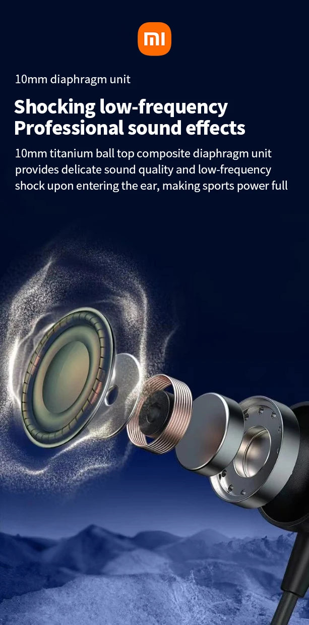 Xiaomi MijiaI BS09 ENC Wireless Earphone Neckband Sport Running In Ear Headphone Bluetooth 5.3 HiFi Stereo Headset - DOGOMET DIGITAL PLUS