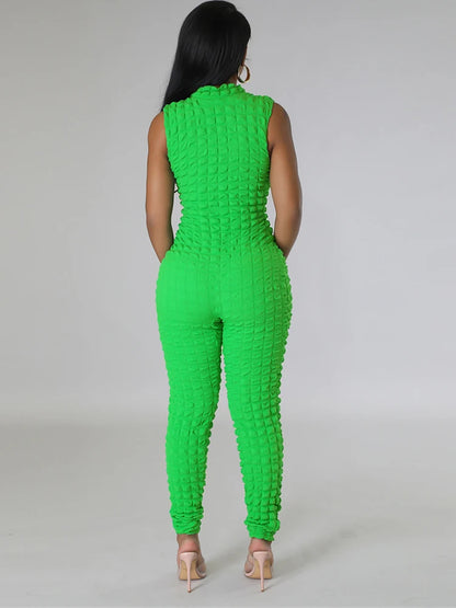 FIBRZIP Chic Elegant Women Bodycon Sexy Full Body Jumpsuit Wholesale Drop Shipping