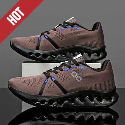 2025 nouvelles baskets Marathon athlétiques hommes chaussures confortables de haute qualité résistant à l'usure chaussures de course de sport gymnase Tennis coussin d'air