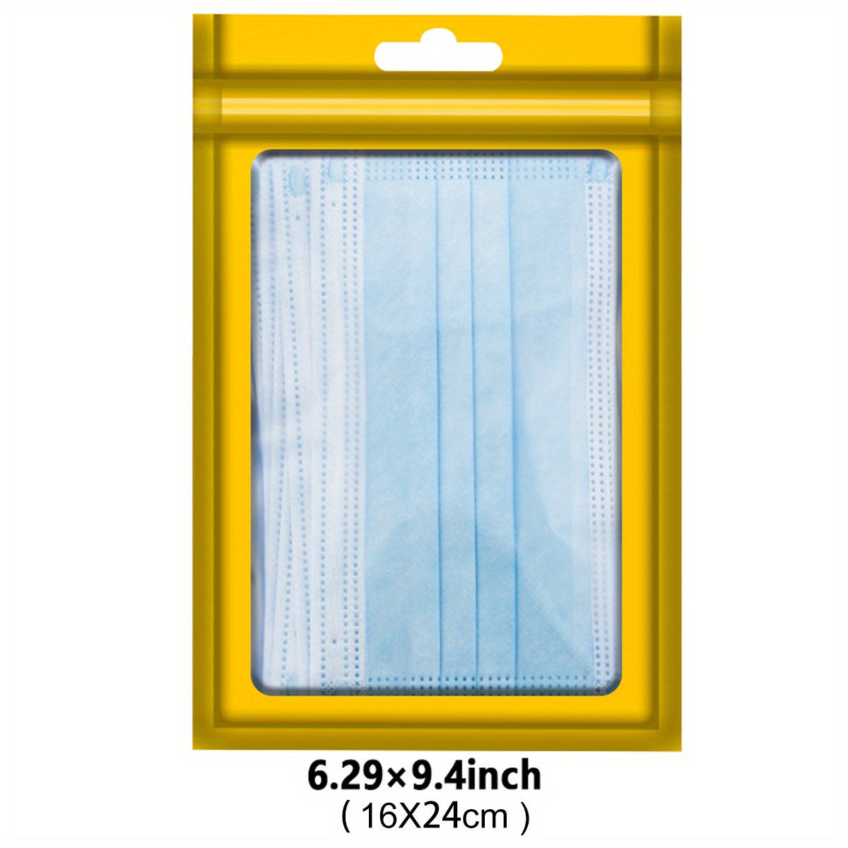 [Holographic Zipper Lock Bags] 100-Pack Holographic Zipper Lock Resealable Bags | Moisture-Proof Aluminum Foil Polyester Film Flat Transparent Window Pouch for Electronics/Jewelry/Cosmetics Organization, 4 Size Options, Non-f - DOGOMET DIGITAL PLUS